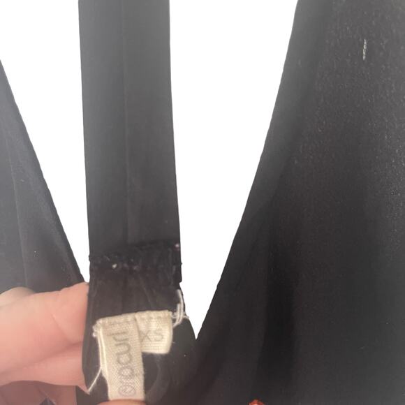 RIP CURL Size XS Aztec Racerback Black Top Festival Boho Summer Western - Picture 6 of 6